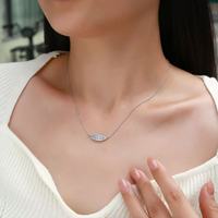 Sieradenwinkel levert 925 sterling zilver moissanite hangers VVS D kleur groothandel levering