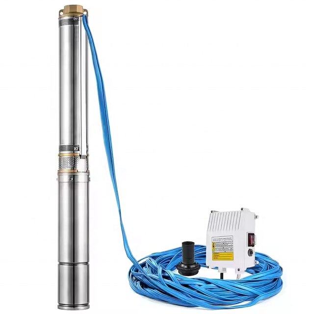 4SDM4-6 Single Stage 0.5HP High-Pressure Submersible Water Pump for Agriculture Irrigation Deep Well Borehold Pump 0.37kw Power