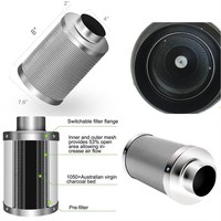 Kits complets de serres de culture économiques 2x2 3x3 4x4 5x5 4x8 avec éclairage LED, filtre à charbon, ventilateur en ligne et contrôleur pour culture hydroponique intérieure