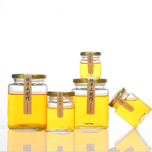 Giá bán buôn có sẵn kích cỡ khác nhau vuông mật ong lọ thủy tinh vuông lọ thủy tinh cho mật ong chấp nhận biểu tượng tùy chỉnh - Product Image 1