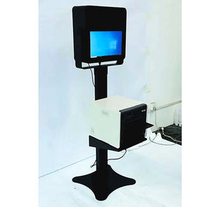 Miroir Photo Magique Moderne en Verre Blanc Cube, 32 pouces, avec Écran Amovible, pour Table de Service Frontale, 110V, pour Cabine Photo et Comptoir de Vente Automatique - Product Image 1