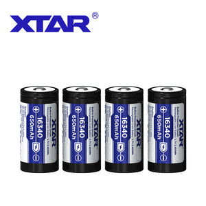 Xtar <span class=keywords><strong>3.7v</strong></span> v נטענת עמיד בפני פריקה 650 סוללת mah icr 16340 li-ion - Product Image 5