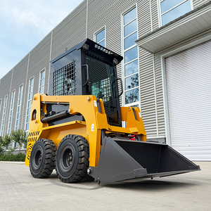 중국산 스키드 스티어 EPA CE 인증 스키드 스티어 로더 휠 트랙터 전기 배터리 구동 미니 스키드 스티어 - Product Image 6