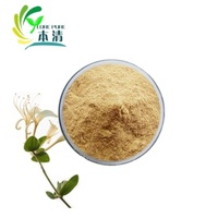 Usine directement fournir supplément de santé extrait de fleur de chèvrefeuille 5% poudre d'acide chlorogénique
