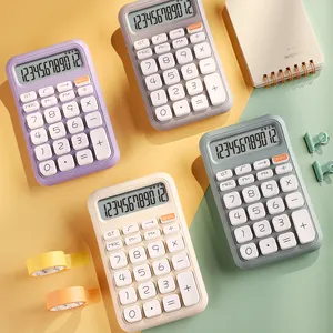 Promotie Cadeau Studentenkantoor Meisjes Rekenmachine Sweet Candy Calculator Soft Touching Calculadora