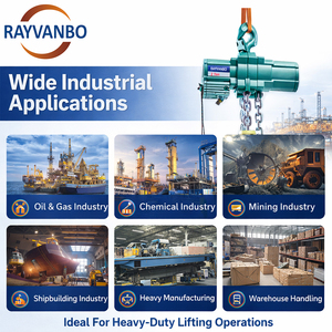 <span class=keywords><strong>Polipasto</strong></span> Neumático de Cadena de <span class=keywords><strong>1</strong></span>, 2, 3 y 5 Toneladas, Equipo de Elevación a Prueba de Chispas y Explosiones para la Industria del Petróleo, Gas y Química - Product Image 4