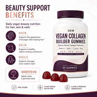 Gummies Véganes de Collagène avec Vitamine C, Biotine et Amla pour la Beauté Quotidienne – Fournisseur OEM/ODM pour Marques de Nutrition et Beauté (Marque Privée)