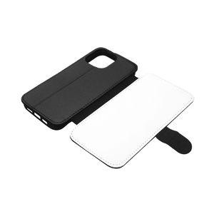 Funda de piel sintética en blanco para sublimación con soporte y tapa abatible para <span class=keywords><strong>iPhone</strong></span> 18, 18 Pro, 18 Pro Max, 17, 16 Pro Max - ¡En stock! - Product Image 4