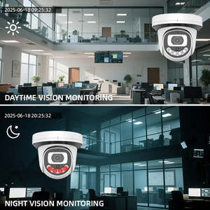 กล้องวงจรปิดไร้สาย Camhipro 2MP 4MP 5MP แบบโดม สำหรับภายในบ้าน ระบบรักษาความปลอดภัย เซ็นเซอร์ CMOS มองเห็นในเวลากลางคืน ตรวจจับความเคลื่อนไหว เสียงสองทาง เชื่อมต่อ WIFI - Product Image 3