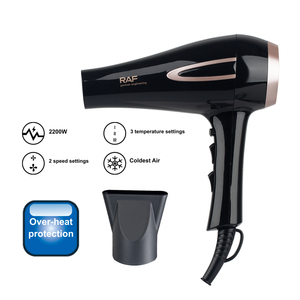 ไดร์เป่าผม RAF Multi Styler 2 ระดับความเร็ว 3 ระดับอุณหภูมิ รุ่นใหม่ มอเตอร์ AC ระดับมืออาชีพ กำลังไฟ 2200 วัตต์ ใช้งานได้จริง - Product Image 4
