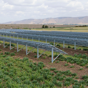 Structure de support de montage au sol PV solaire galvanisé à chaud Offre Spéciale facile à installer systèmes de rayonnage solaire à <span class=keywords><strong>poteau</strong></span> - Product Image 4