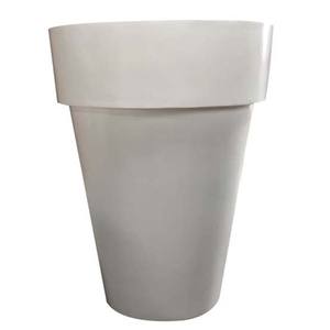 Pot de fleurs GRC extra large, haute résistance, imperméable, durable, finition sculptée à la main, design moderne pour jardin, pot de fleurs d'usine - Product Image 1