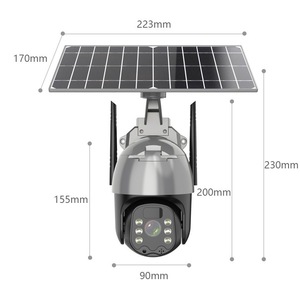 Q5B Pro Solar Camera 20M Night Vision 1080P Wifi 4G Cloud Storage Motion Detection Outdoor Security Cam - Product Image 1