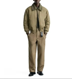 Chaquetas Casuales <span class=keywords><strong>Kelme</strong></span> para Hombre de Alta Calidad al por Mayor, Chaqueta de Trabajo para Hombre, Chaqueta de Lana Artificial con Logotipo Personalizado para Exteriores - Product Image 4