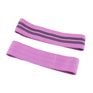 MOQ Rendah Desain Baru Kustom Logo Latihan Band Hip Lingkaran Kain Dicetak Booty Band Gym Kebugaran Glute Resistensi Band - Product Image 6