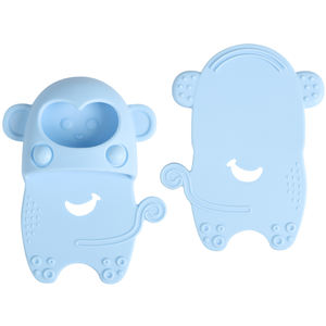 Juguete de Silicona Suave para Bebés, <span class=keywords><strong>Mordedor</strong></span> Calmante para la Dentición, <span class=keywords><strong>Mordedor</strong></span> de Silicona con Forma de Zapato de <span class=keywords><strong>Mono</strong></span> para Recién Nacidos - Product Image 6