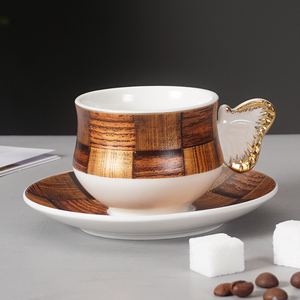 Juego de Tazas y Platos de Porcelana para Café, Té y Leche, Estilo Moderno, Minimalista, Ecológico, de Alta Calidad, Bajo MOQ, desde Almacén en China - Product Image 3