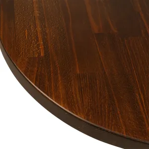 Modern Luxury Solid Wood Round Top Side Coffee Table Center Tea Table Minimalist Painting OEM Customized Great Room R30inch