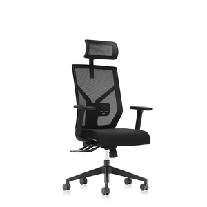 Chaise <span class=keywords><strong>de</strong></span> <span class=keywords><strong>bureau</strong></span> moderne réglable à dossier haut en maille avec <span class=keywords><strong>protection</strong></span> lombaire pour salles <span class=keywords><strong>de</strong></span> conférence des employés - Product Image 3