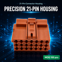 1-967625-1 Conector Rectangular de Plástico PBT de 21 Orificios, Hembra, 60V, IP66, para Automoción Doméstica, Venta Directa de Fábrica Lanshuo