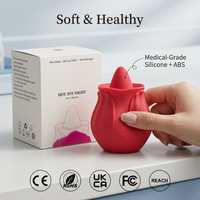 Stock US, livraison 2-5 jours, certifié CE FCC RoHS UKCA REACH, vibromasseur langue rose 10 fréquences, achetez maintenant