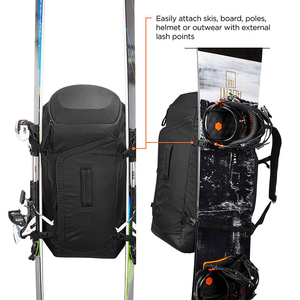 Sac à dos extérieur pour bottes de <span class=keywords><strong>ski</strong></span> et de snowboard avec cadre en fibre de carbone Fond extérieur imperméable et design durable pour les voyages - Product Image 4