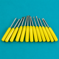 Tournevis double usage Phillips et hexagonal 112 mm, lame en acier 45, tige en acier au carbone, manche en plastique, outil de réparation personnalisé