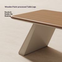 Table de conférence en bambou, design moderne et simple, bureau de salle de réunion avec fonctionnalités détachables et combinaison libre, mobilier de bureau