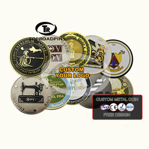 Pièces de défi personnalisées en alliage de zinc et laiton, estampées à l'ancienne, couleur or et argent, pour films - Product Image 1