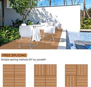 GOOD PRICE Modular Anti Slip PP PVC Plastic <b>Flooring</b> Mats Interlocking Garage Deck Tiles <b>Outdoor</b> Patio Floor - Product Image 5