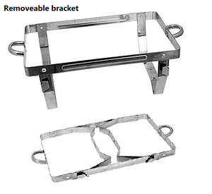 Estufa de buffet <span class=keywords><strong>no</strong></span> eléctrica de acero inoxidable más vendida, calentador de alimentos Buffy, calentamiento de Alcohol y utensilios de cocina para mantener el calor, estilo de mesa - Product Image 3