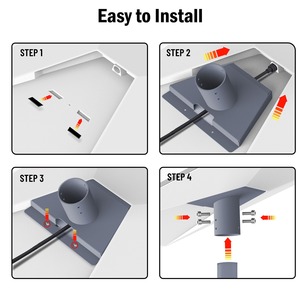 Kit de Adaptador de Tubo de Montaje de Aleación de Aluminio para Starlink Gen3/V3, Placa de Montaje para Techo Starlink Gen 3, Accesorios para Juegos - Product Image 5