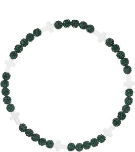Collana colorata Discoball Baseball con perline Bling collana alla moda in argilla elastica croce <span class=keywords><strong>a</strong></span> <span class=keywords><strong>mio</strong></span> <span class=keywords><strong>figlio</strong></span> - Product Image 3