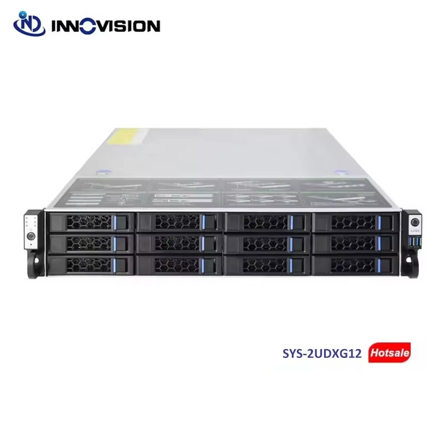 High Performance 2U 12 Bay 8bays Rack Storage Server Dual 4th/5h Gen Intel Xeon Scalable Processors Big Data Server
