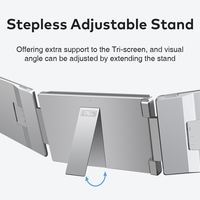 Consumer Electronics 14 inch Laptop Screen Extender Plug & Play Monitor with Type-C & HD Folding Screen with Patent for Laptop