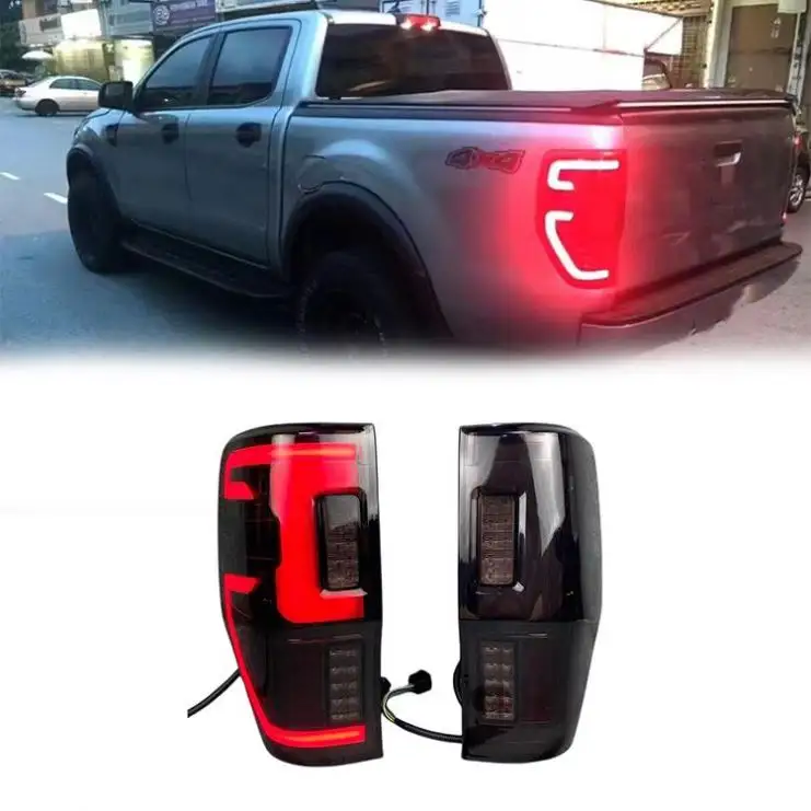 Gobison Chất lượng cao bán buôn Pickup Raptor Phụ kiện tự động hệ thống chiếu sáng xe Led Đuôi đèn Đèn hậu cho Ford Ranger