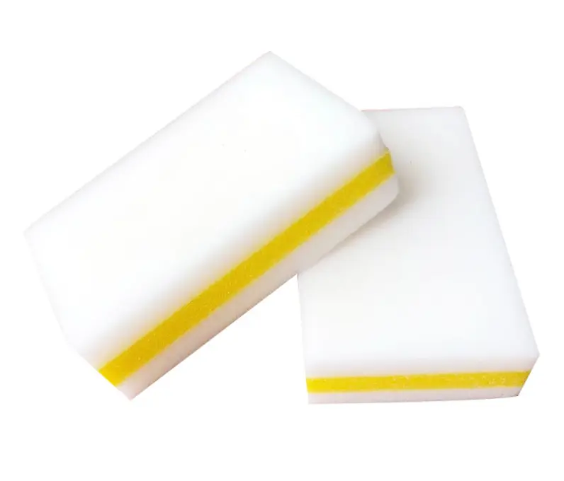 Sandwich Eraser Schwämme ermöglicht die vollständige Verwendung des Melamin schaums auf beiden Seiten Kräfte durch den härtesten Schmutz, Reinigung von harten