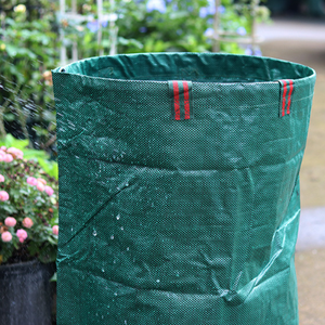 Sacs à déchets de jardin de 272 L, sacs à feuilles, sacs à déchets de jardin en PP tissé résistant, conteneur pour débris extérieurs, feuilles, herbe, déchets de coupe - Product Image 4