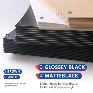 Couvertures en papier kraft blanc antistatique de 7 pouces, 10 pouces, 12 pouces, poids lourd, 350 GSM, pour disques vinyles, pochettes pour disques vinyles - Product Image 4