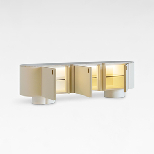 Credenza Artistica di Alta Gamma con Illuminazione LED Integrata per Soggiorni e Sale da Pranzo <span class=keywords><strong>Moderni</strong></span> - Product Image 3