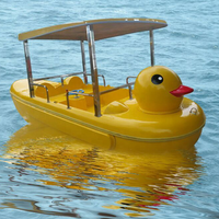 Bateau à pédales en fibre de verre et acier Meierya, équipement d'amusement aquatique électrique, utilisation en parc, certifié CE, capacité de 100 à 500 kg, 1 pièce, eau