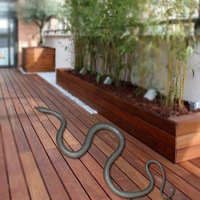 Funny Scary Snake String Clip Prop Pratique Blague Gag Avec Serpent Réaliste Fait String Clips