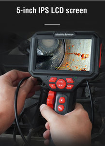 Câmera de Inspeção Industrial Portátil QBH US18 com Monitor Colorido de 5 Polegadas para Motor de Carro e Tubulações de Esgoto - Product Image 5