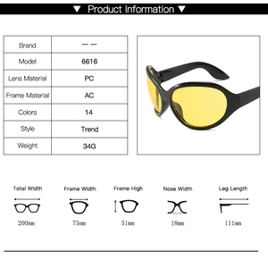 <span class=keywords><strong>แว่น</strong></span>กันแดดรูปไข่แฟชั่น2023ใหม่สำหรับทุกเพศกรอบใหญ่ <span class=keywords><strong>locs</strong></span> ตัวอย่างการป้องกัน Uv400<span class=keywords><strong>แว่น</strong></span>กันแดดกีฬาขี่จักรยาน - Product Image 6