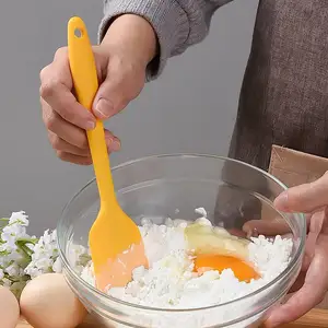 The Industry Low Price Long Hand Silicone Spatula Kitchen Silicon Spatula Silicone Cooking Spatula