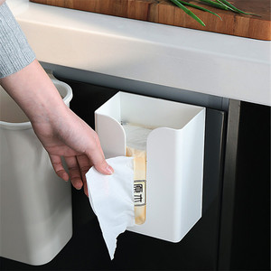 Boîte à mouchoirs murale en PP, design moderne pour salon et salle de bain, rangement pour mouchoirs à tirer - Product Image 2