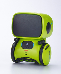 Đa Chức Năng Thông Minh <span class=keywords><strong>Robot</strong></span> Đồ Chơi Cho Trẻ Em Điện Đầu Học Tập Kể Chuyện RC Công Cụ ABS Nhựa Ánh Sáng Âm Thanh Bốn Bánh Trượt - Product Image 6