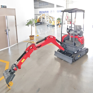 Mini-excavatrice hydraulique puissante à chenilles de 1,5 à 1,8 tonnes avec godet offert, livraison rapide, à vendre - Product Image 2