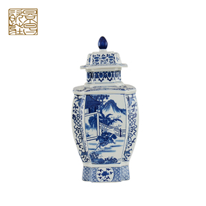 <span class=keywords><strong>Vasi</strong></span> in Ceramica Antichi Tradizionali all'Ingrosso <span class=keywords><strong>con</strong></span> Disegni <span class=keywords><strong>Dipinti</strong></span>, Vaso da Tavolo in Porcellana Cinese per Decorazione Casa - Product Image 6