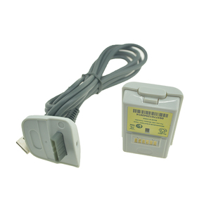 Pour manettes sans fil <span class=keywords><strong>Xbox</strong></span> <span class=keywords><strong>360</strong></span>, kit de <span class=keywords><strong>batterie</strong></span> <span class=keywords><strong>rechargeable</strong></span> 4800mAh avec câble de charge - Product Image 4